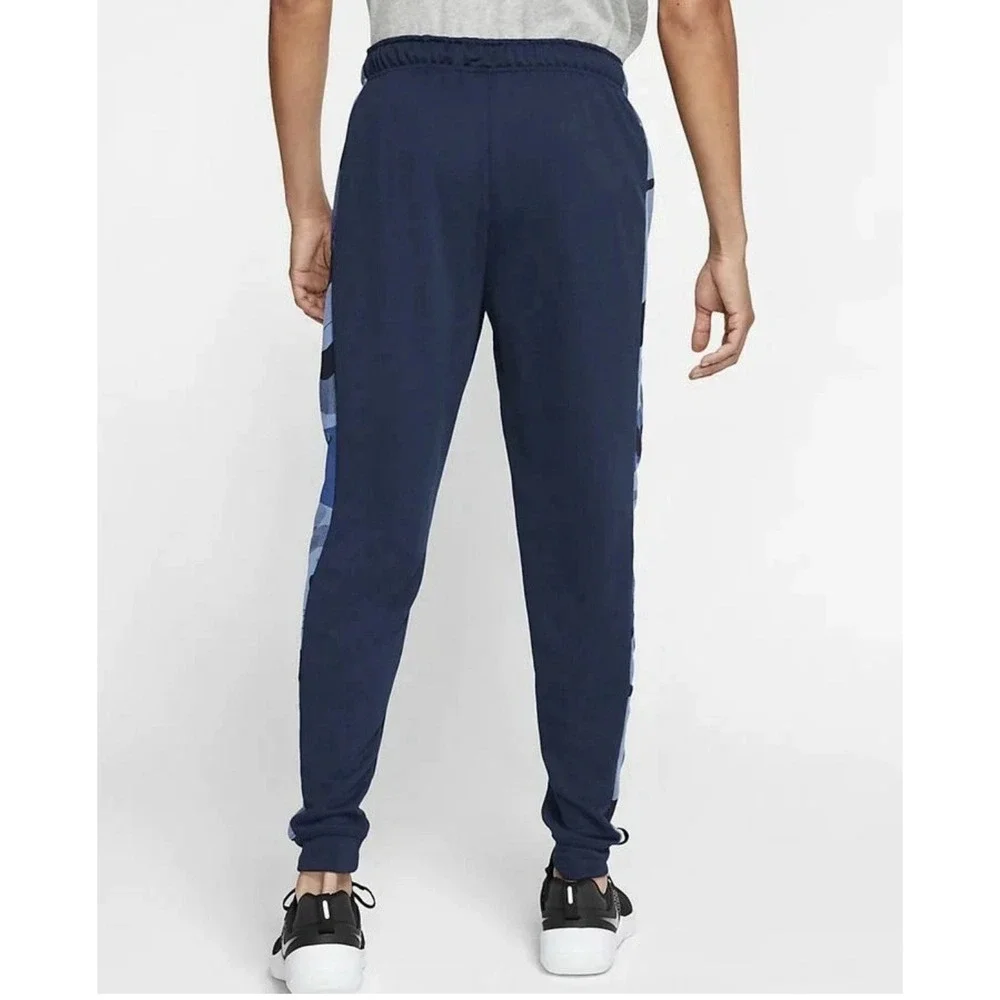 Nike Jogger Men's Size XL Dri-FIT Camo-Trim Fleece Tapered Sweatpants Athleisure